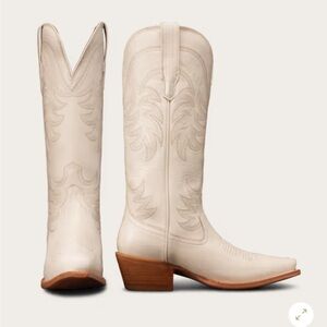 Tecovas The Annie Boot in bone